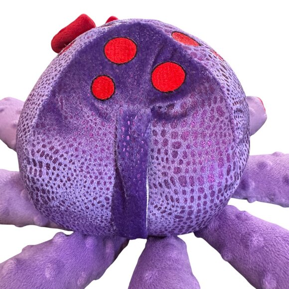 Scentsy Buddy Bubbles the Octopus Purple‎ 12" Stuffed Animal Textured Plush - Picture 8 of 14